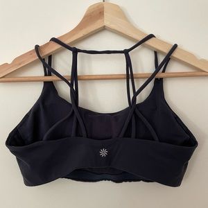 Athleta navy Solace sports bra
